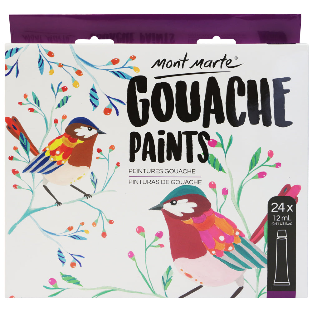 M.M. SIGNATURE GOUACHE 24PCE X 12ML