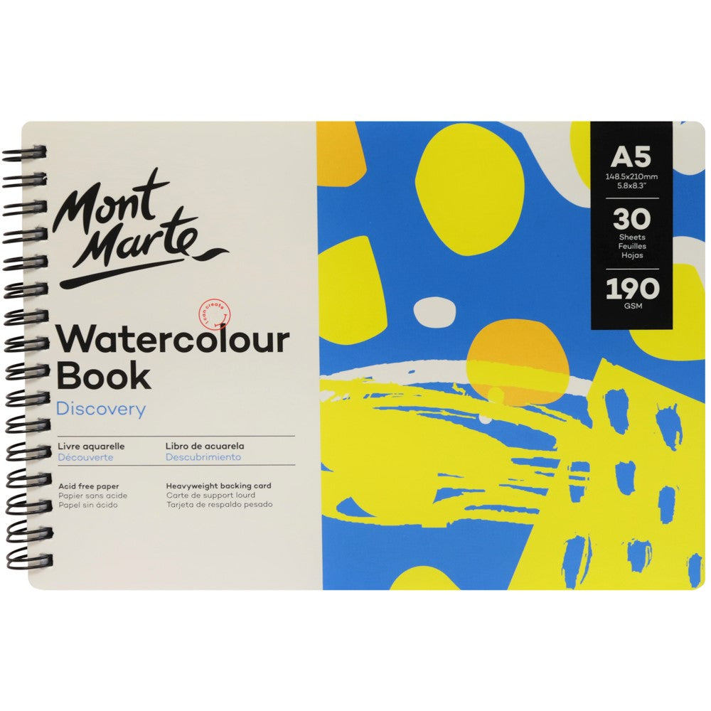 M.M. Watercolour Book 190gsm