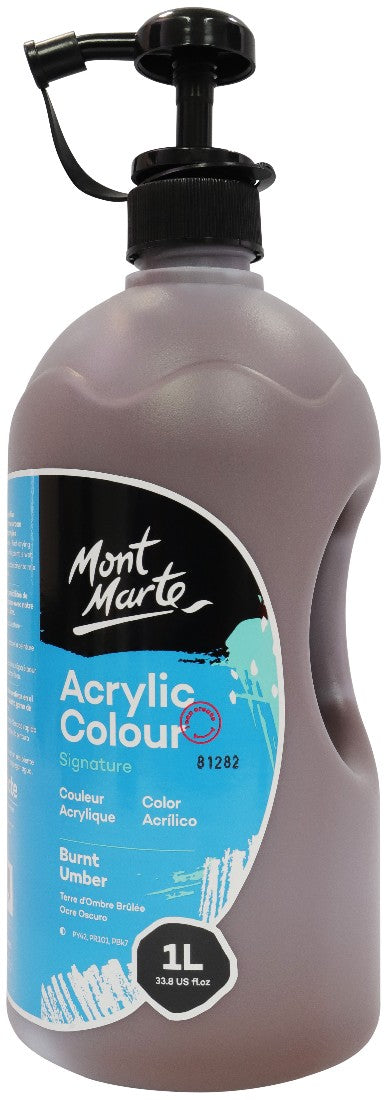 M.M. Studio Acrylic 1l Titanium White