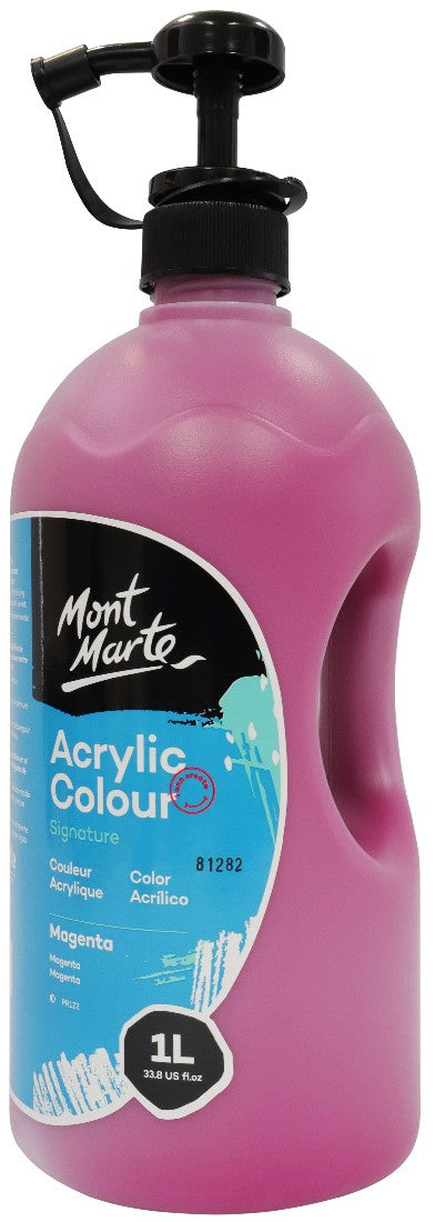 M.M. Studio Acrylic 1l Titanium White