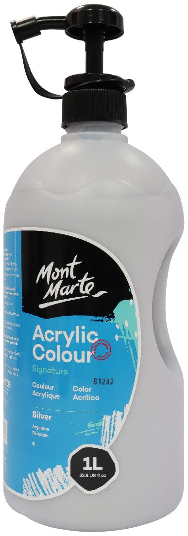 M.M. Studio Acrylic 1l Titanium White