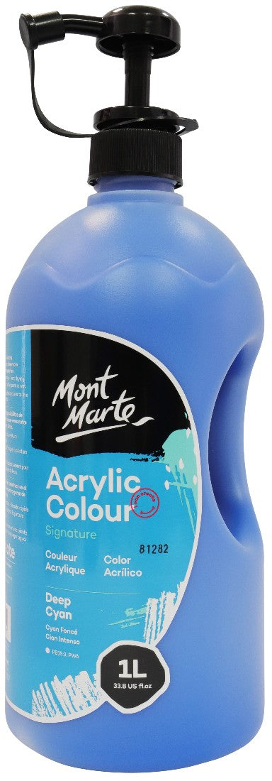 M.M. Studio Acrylic 1l Titanium White