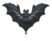 FOIL BALLOON 81.2cm GIANT BLACK BAT