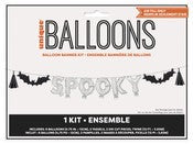 Foil Balloon Banner Kit Spooky