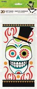 Cello Bags 20-Pack Day of the Dead