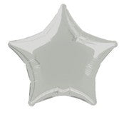 Foil Balloon 50cm Star Metallic Silver