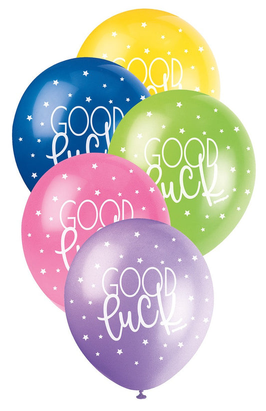 Good Luck! 5 Pack 30cm Assorted Colours Pearl