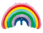 Giant Rainbow Foil Balloon 91.4cm