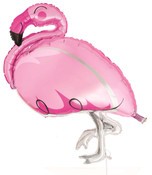 Giant Foil Balloon Flamingo Shape 114cm