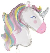 Giant Unicorn Shape Foil Balloon 106cm