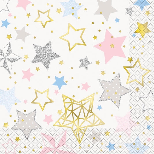 LUNCH NAPKINS 16PK TWINKLE STAR