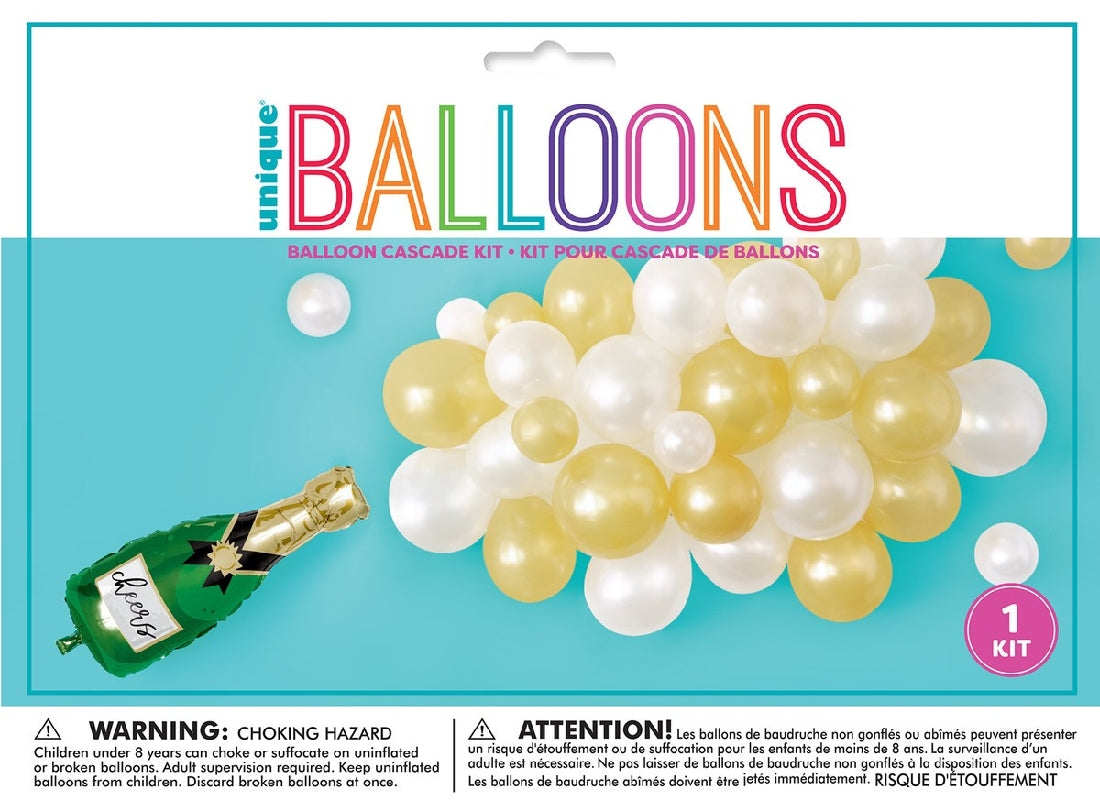 Champagne Balloon Cascade Kit