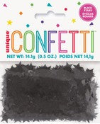 Confetti 14.1g Black Stars