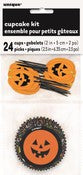 Cupcake Kit Pumpkin Faces