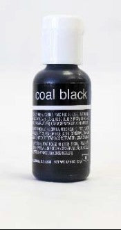 Chefmaster Liqua-Gel Coal Black 0.7oz/20ml