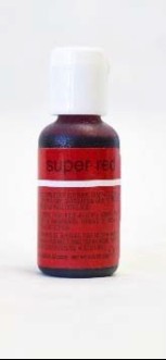 Chefmaster Liqua-gel Super Red 0.7oz/20ml