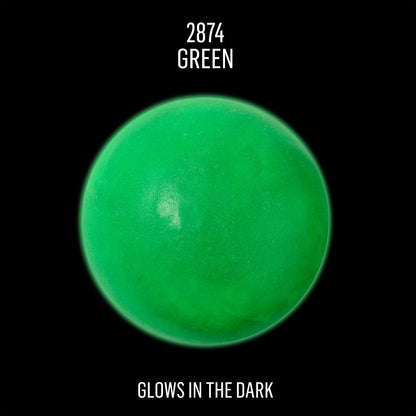 Folk Art Acr Glow In The Dark 2oz/59ml Green 2874