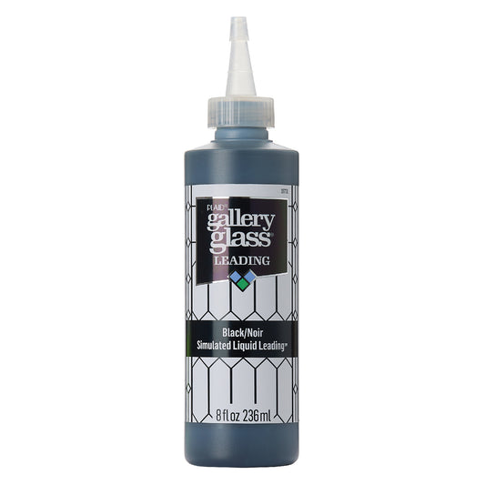 Plaid Gallery Glass 236ml Liquid Leading Black 19701