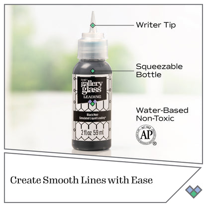 Plaid Gallery Glass 59ml Liquid Leading Black 19702