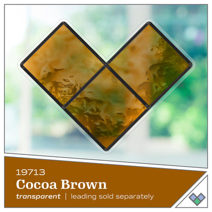Plaid Gallery Glass 2oz/59ml Cocoa Brown 19713