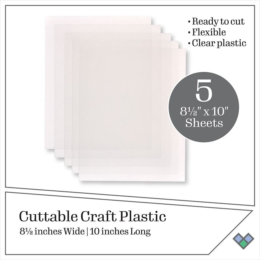 Plaid Gallery Glass Surface Cuttable Craft Plastic 8.5 5Pce 20075