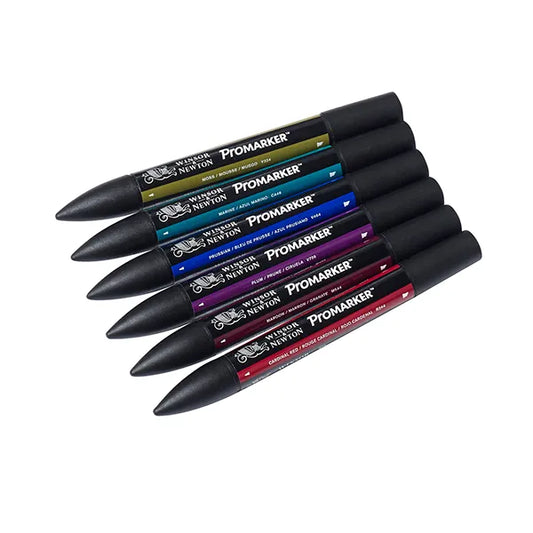 Winsor & Newton Promarker Rich Tones Set 6