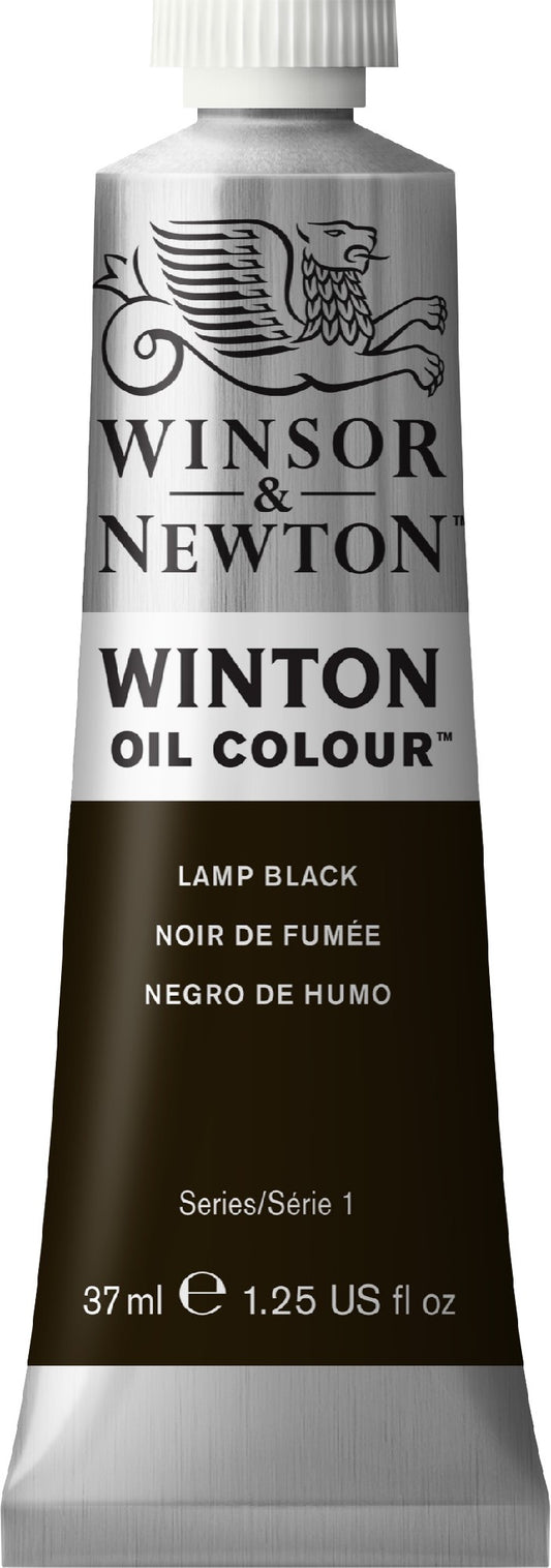 WN Winton Oil 37ml Lamp Blk 337