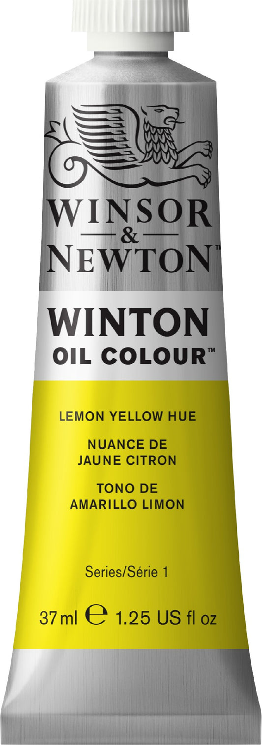 WN Winton Oil 37ml Lemon Yellow Hue 346