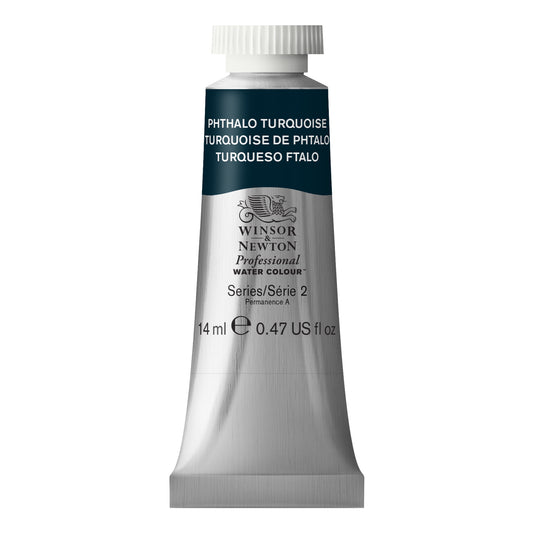 Winsor and Newton Professional Watercolour 14Ml Phthalo Turquoise 526 S2