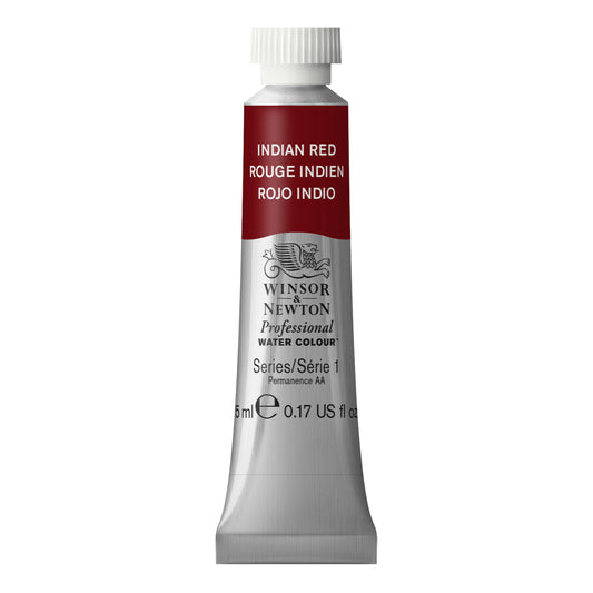 Winsor & Newton Professional Watercolour 5ml Indian Red 317 S1