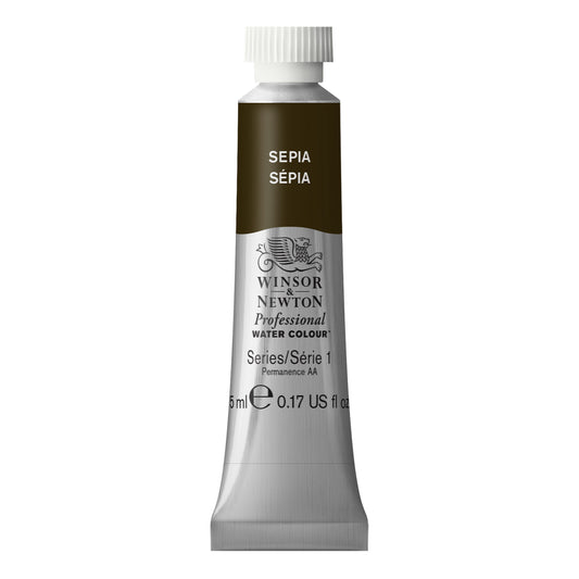 Winsor And Newton Professional Watercolour 5ml Sepia 609 S1