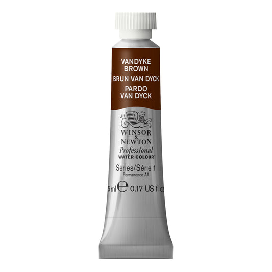 Winsor & Newton Professional Watercolour 5ml Vandyke Brown 676 S1