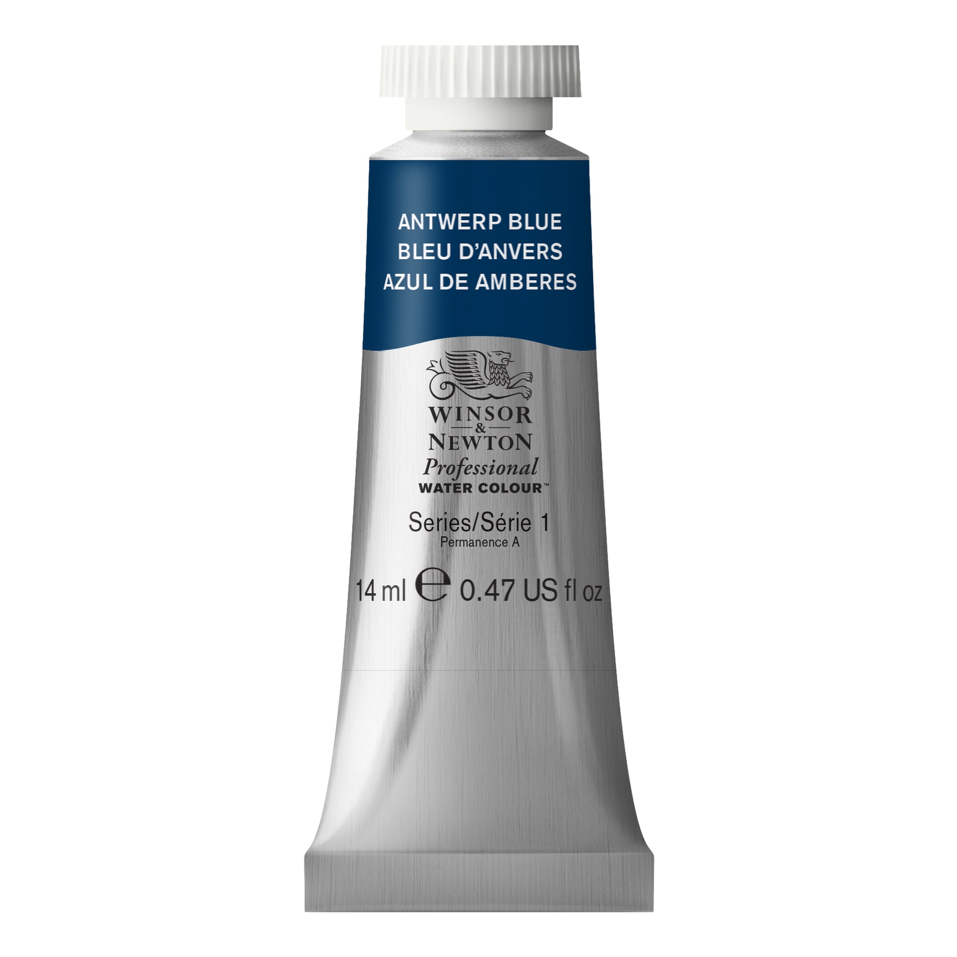 Winsor and Newton Professional Watercolour 14Ml Antwerp Blue 010 S1