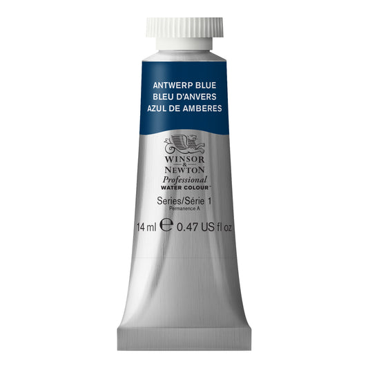 Winsor and Newton Professional Watercolour 14Ml Antwerp Blue 010 S1
