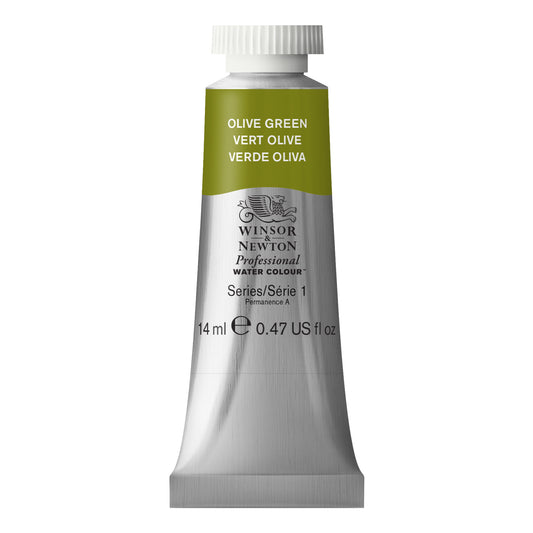 Winsor & Newton Professional Watercolour 14ml Olive Green 447 S1