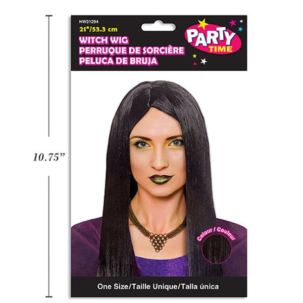 Party Wig Witch 53cm Adult