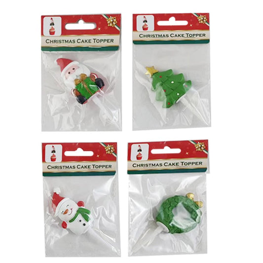 Christmas Cake Pick 4 Assorted