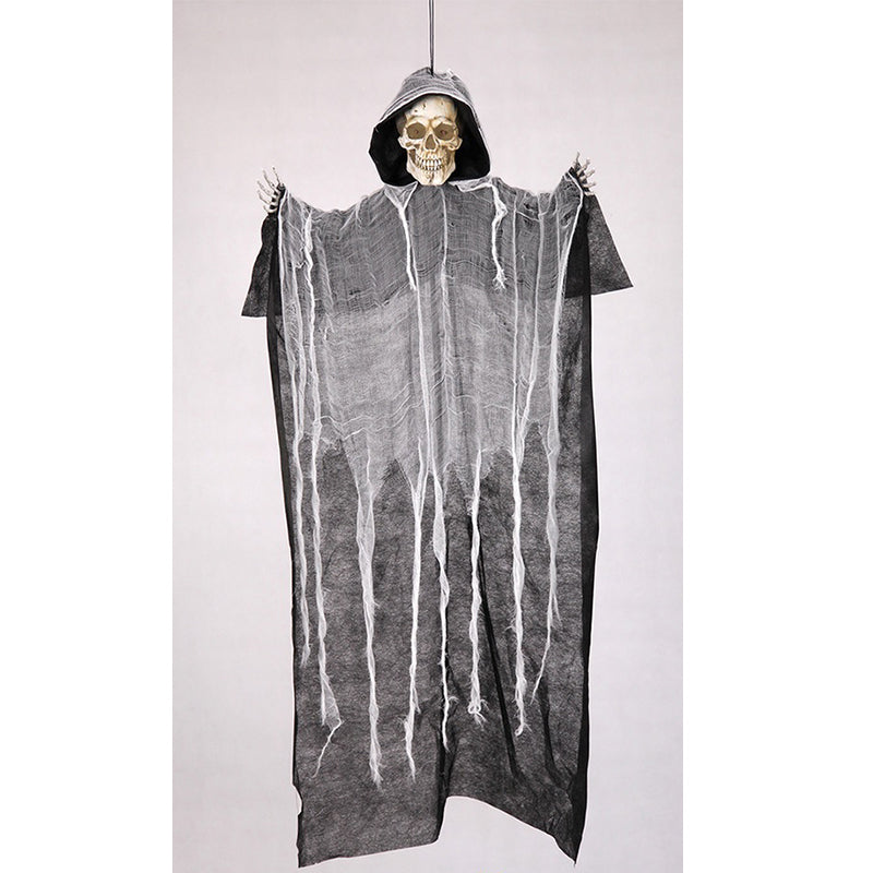 Halloween Hanging Reaper -Lights Up 65x12x100cm