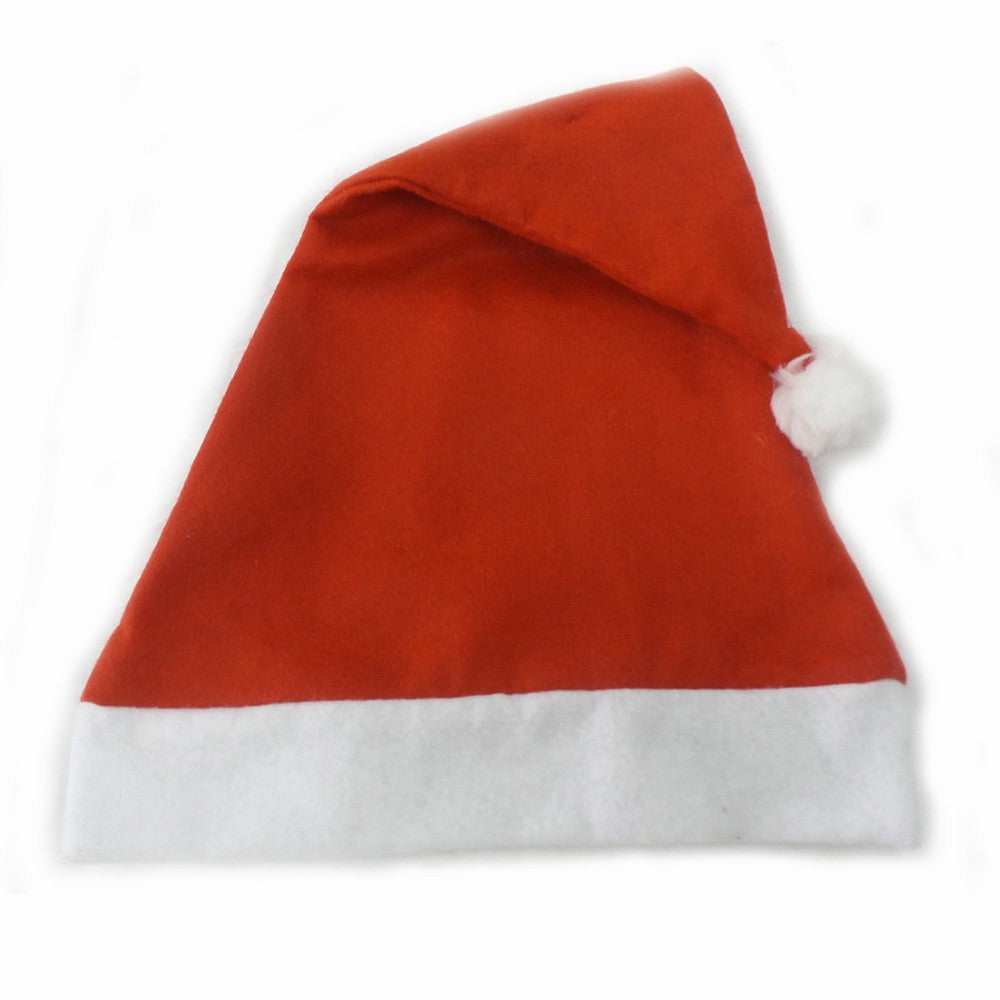 Felt Christmas Santa Hat 30X47Cm