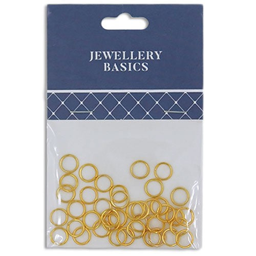 Jump Ring 7mm Gold