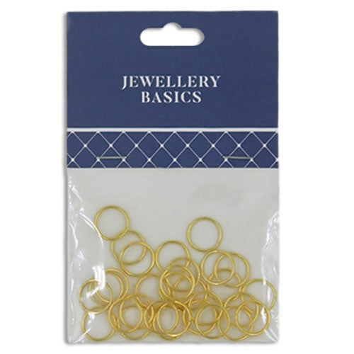 Jump Ring 10mm Gold 30pcs