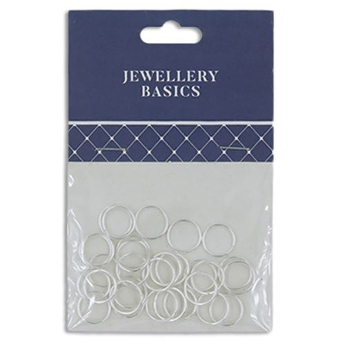 Jump Ring 10mm Silver 30pcs