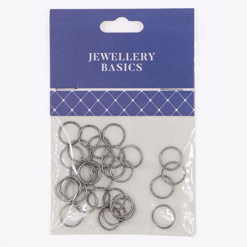 Jump Ring 10mm Antq Silver 30pcs