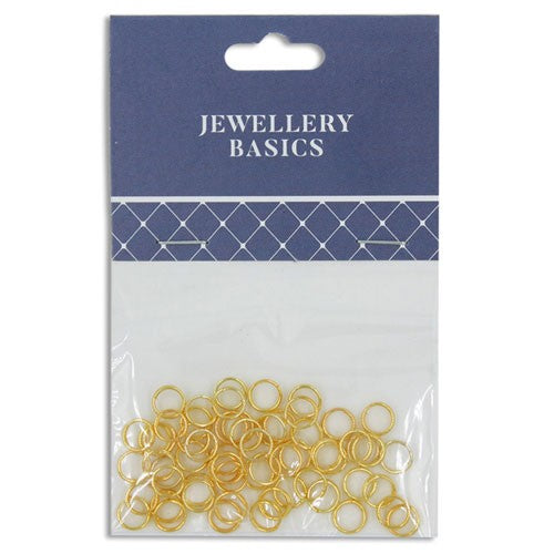 Split Ring 6mm Gold 60pcs