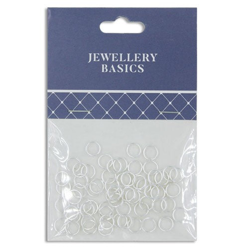 Split Ring 6mm Silver 60pcs