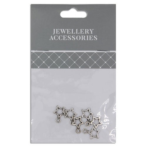 Charm Star 10x12mm 6pcs