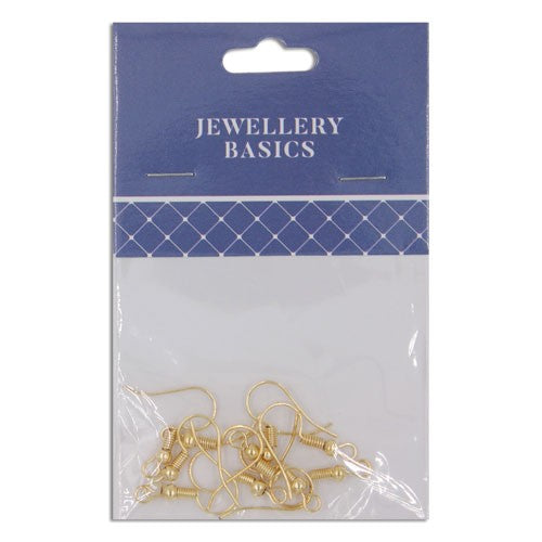 Earring Shepherd Hooks Gold