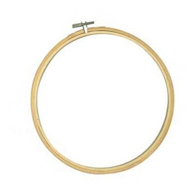 EMBROIDERY HOOP BAMBOO 6 INCH