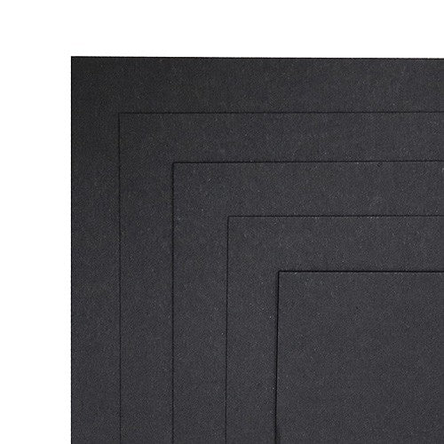 Cardboard 50x65cm Black