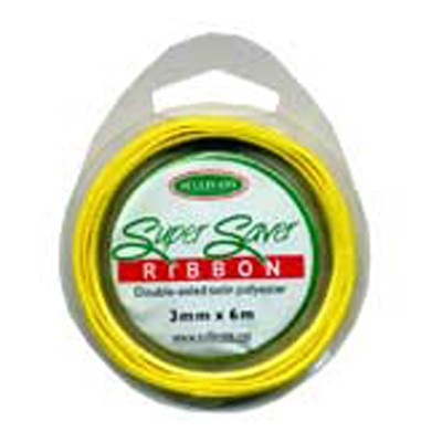 Ribbon Super Saver 3mm Yellow